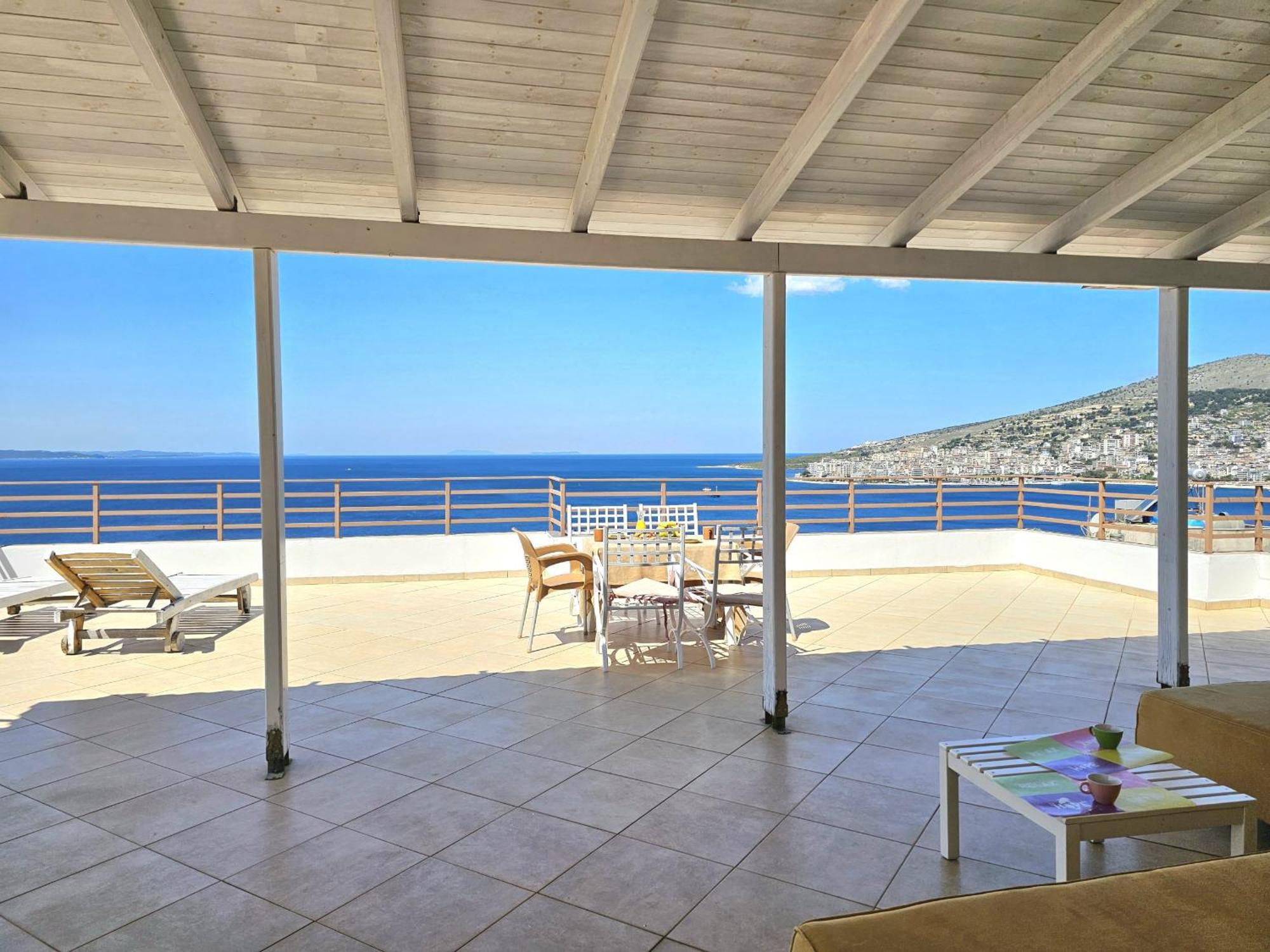 Апартаменты Sunset Penthouse Саранда Экстерьер фото