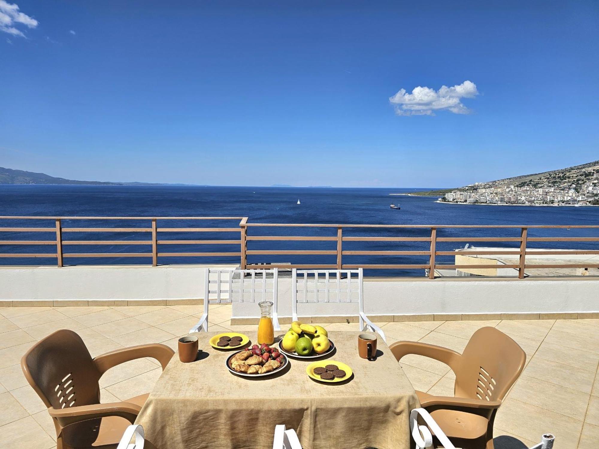 Апартаменты Sunset Penthouse Саранда Экстерьер фото