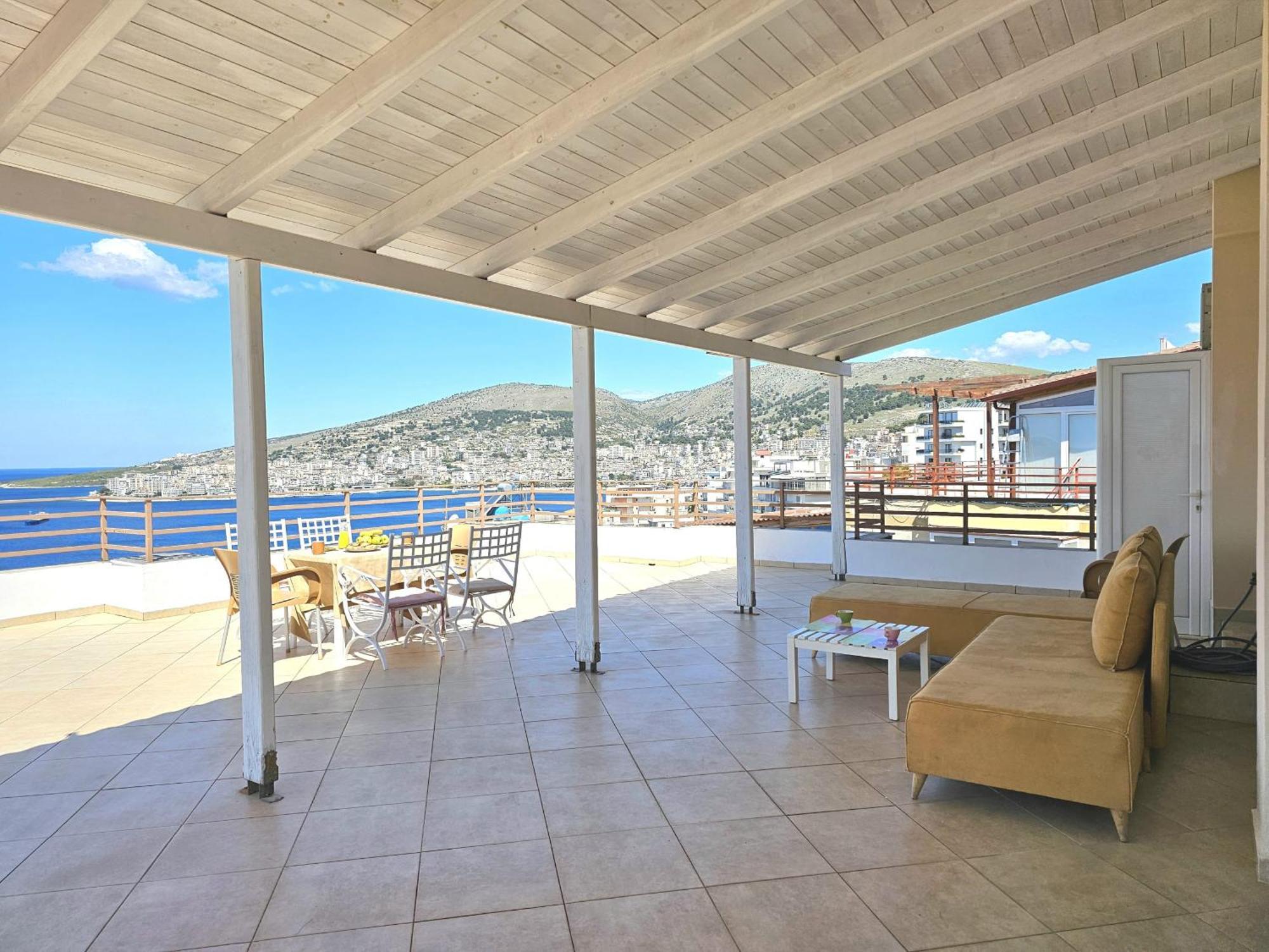 Апартаменты Sunset Penthouse Саранда Экстерьер фото