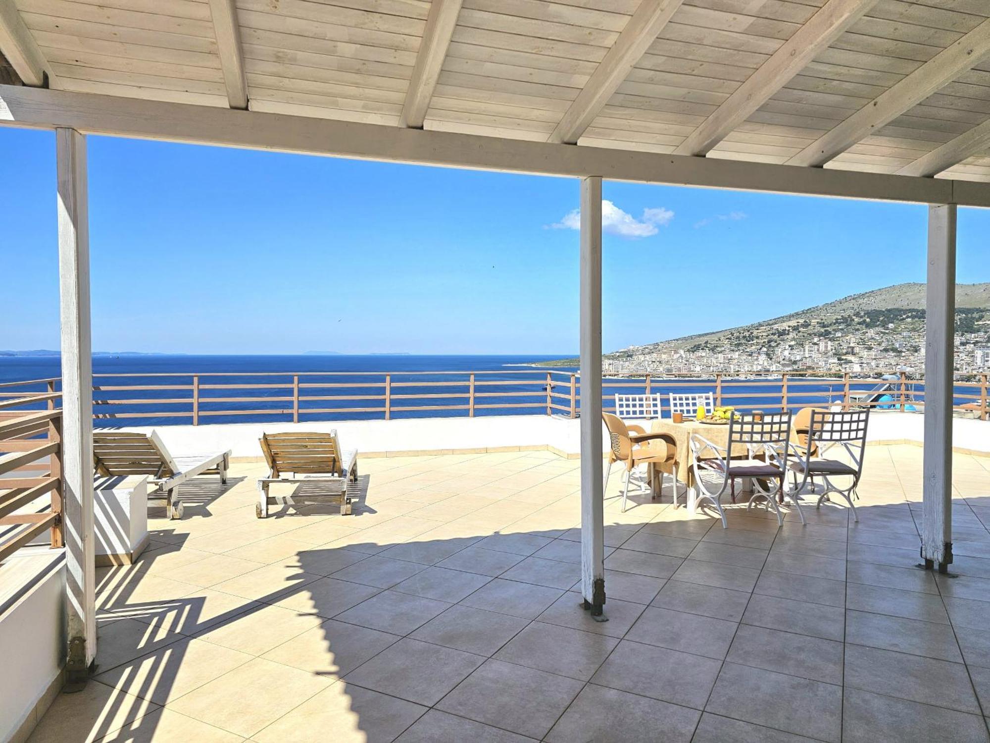 Апартаменты Sunset Penthouse Саранда Экстерьер фото